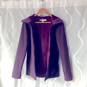 MEC purple fleece lined jacket